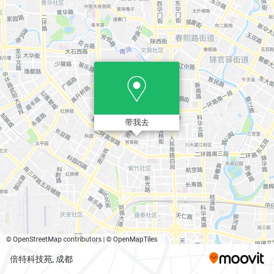 倍特科技苑地图
