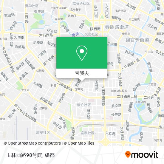 玉林西路98号院地图