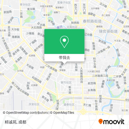精诚苑地图