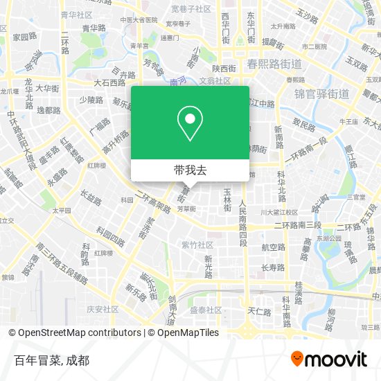 百年冒菜地图
