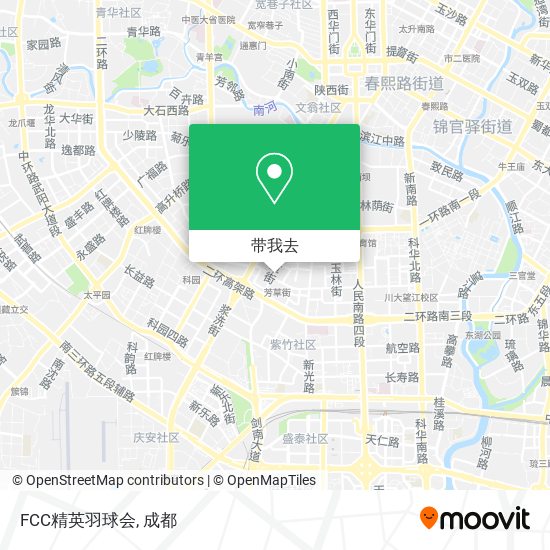 FCC精英羽球会地图