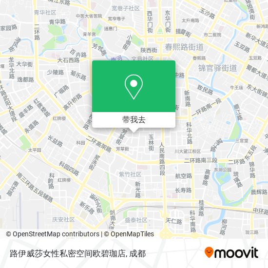 路伊威莎女性私密空间欧碧珈店地图