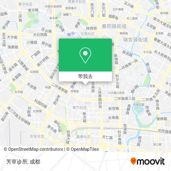 芳草诊所地图