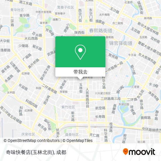 奇味快餐店(玉林北街)地图