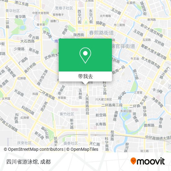 四川省游泳馆地图
