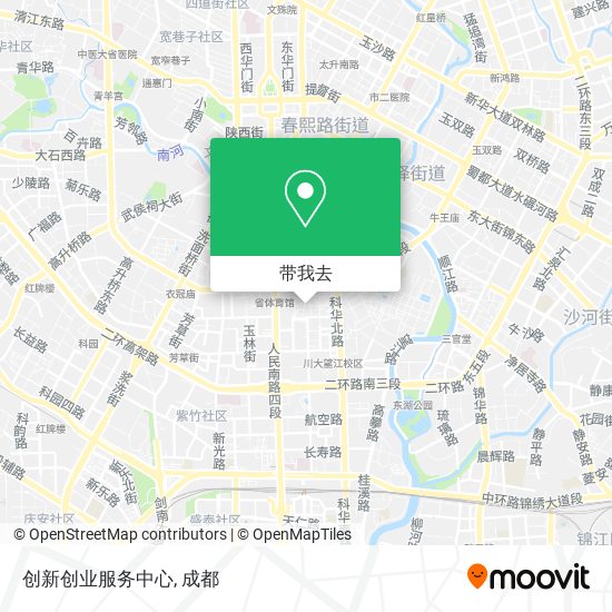 创新创业服务中心地图