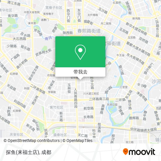 探鱼(来福士店)地图