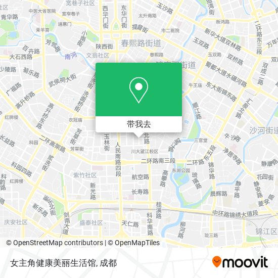 女主角健康美丽生活馆地图