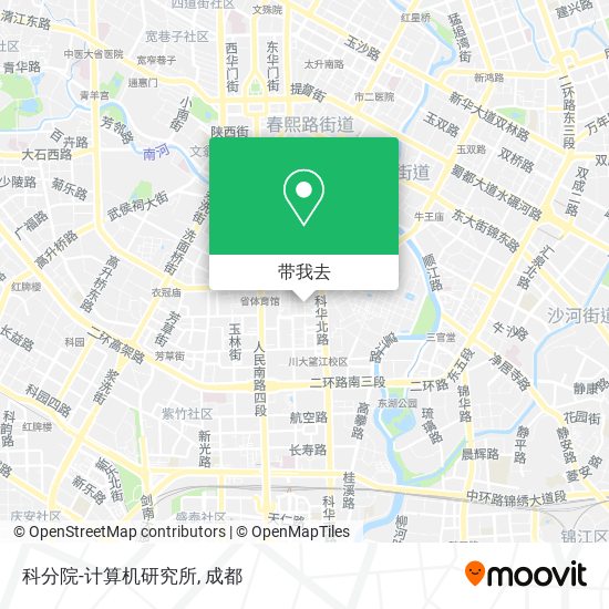 科分院-计算机研究所地图