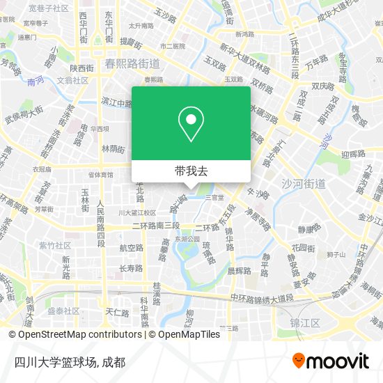 四川大学篮球场地图