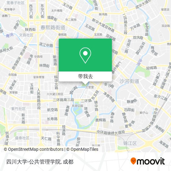 四川大学-公共管理学院地图