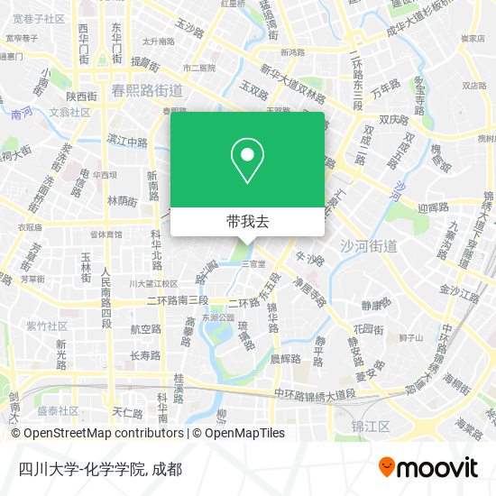 四川大学-化学学院地图