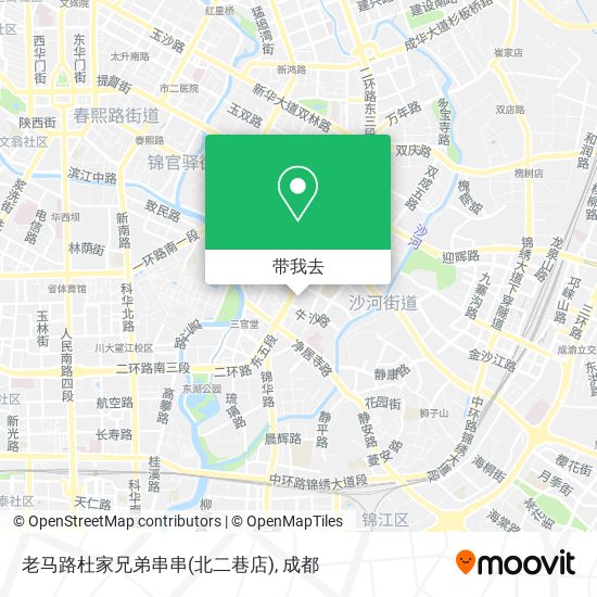 老马路杜家兄弟串串(北二巷店)地图