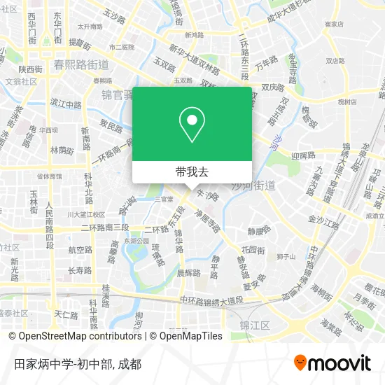 田家炳中学-初中部地图