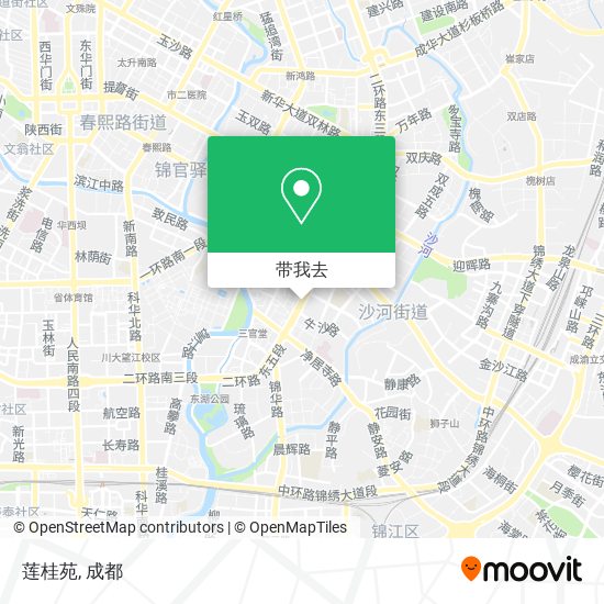 莲桂苑地图
