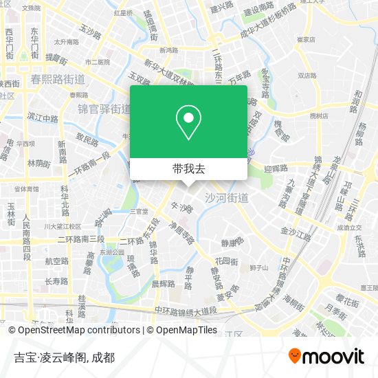 吉宝·凌云峰阁地图