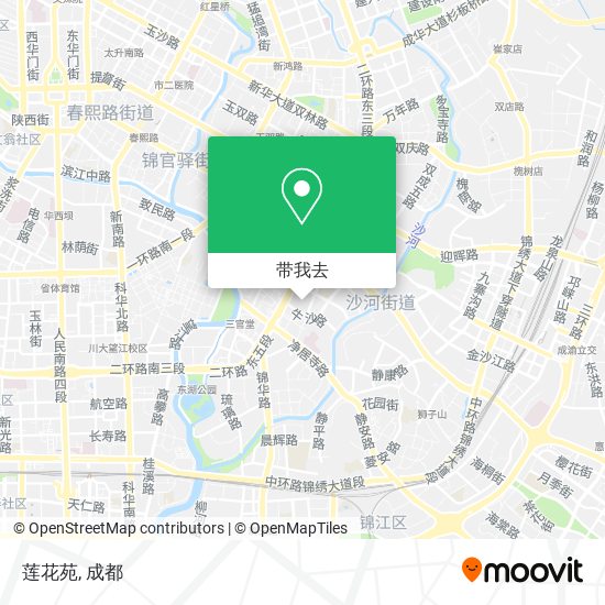 莲花苑地图
