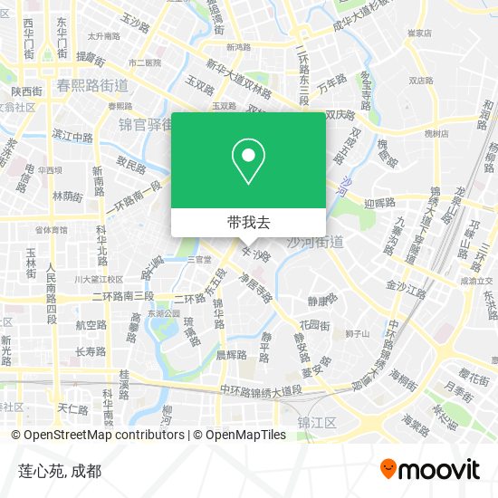 莲心苑地图