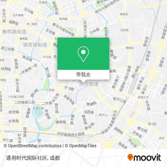 通用时代国际社区地图