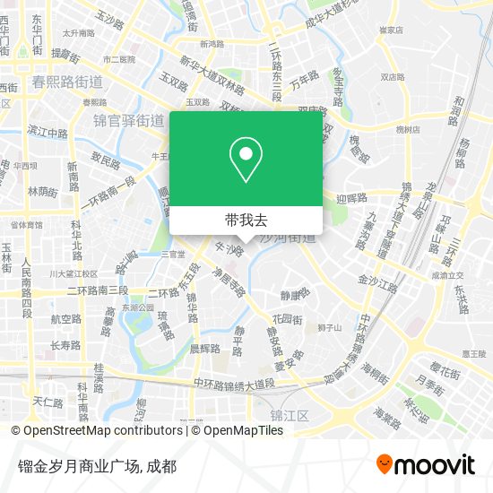 镏金岁月商业广场地图