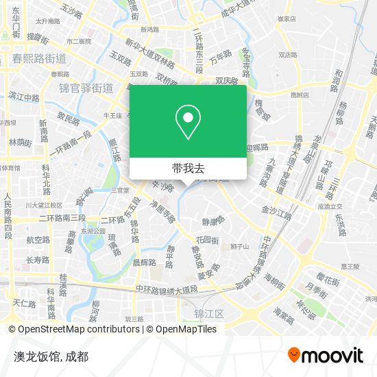 澳龙饭馆地图