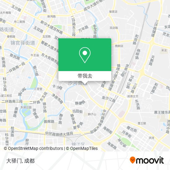 大驿门地图