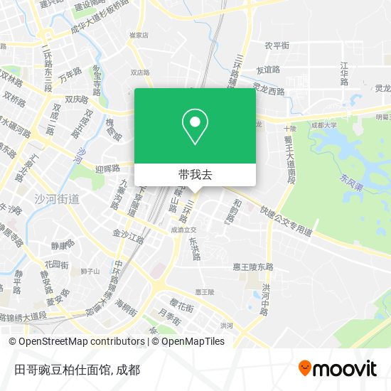 田哥豌豆柏仕面馆地图