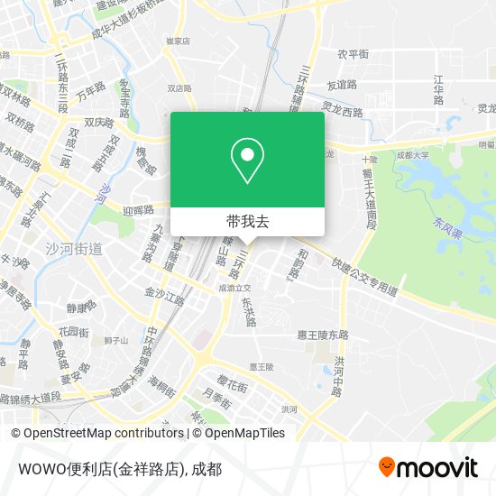 WOWO便利店(金祥路店)地图