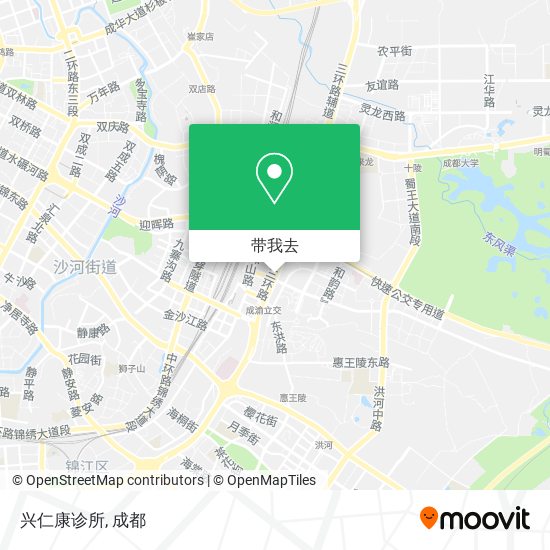 兴仁康诊所地图