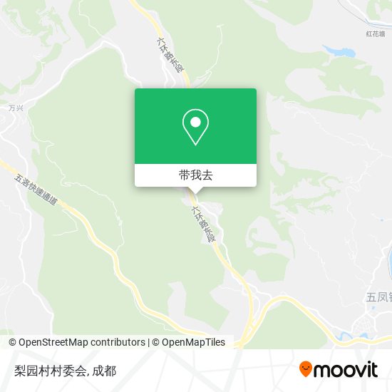 梨园村村委会地图