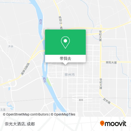崇光大酒店地图