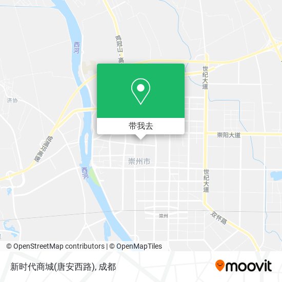 新时代商城(唐安西路)地图