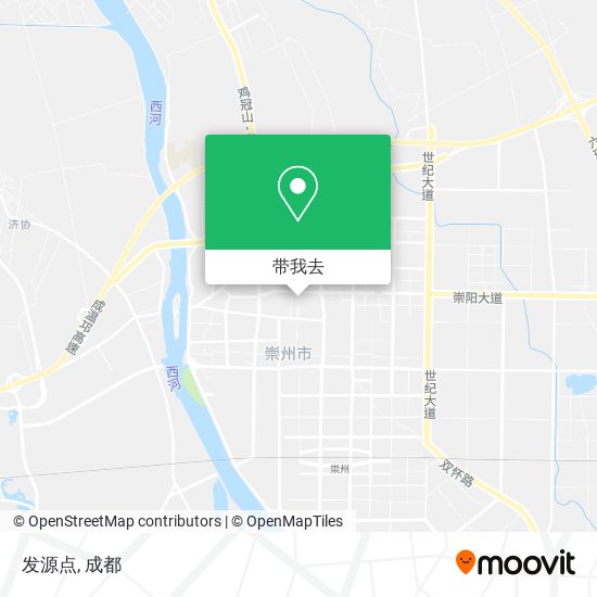 发源点地图