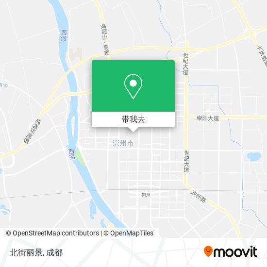 北街丽景地图