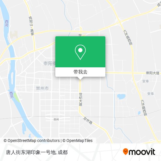 唐人街东湖印象一号地地图