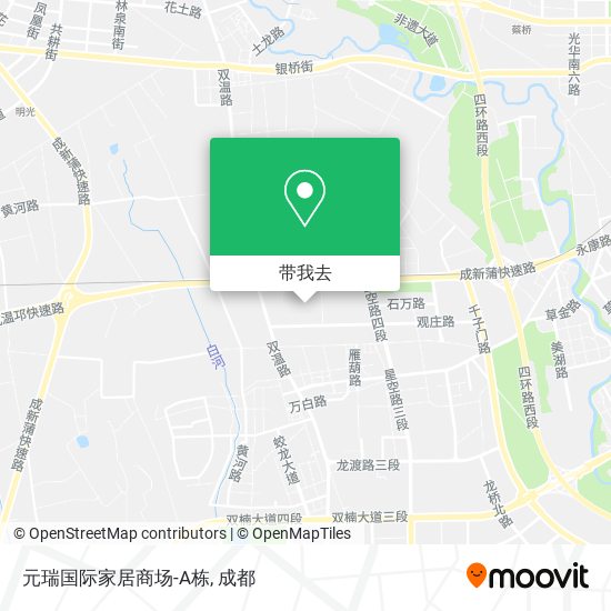 元瑞国际家居商场-A栋地图