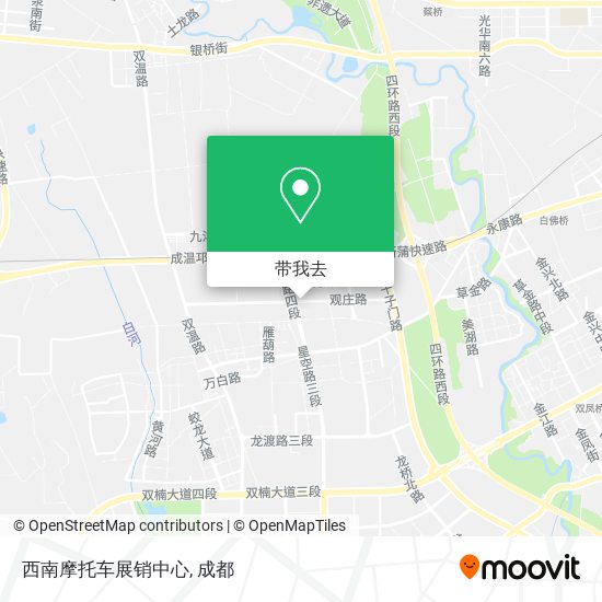 西南摩托车展销中心地图
