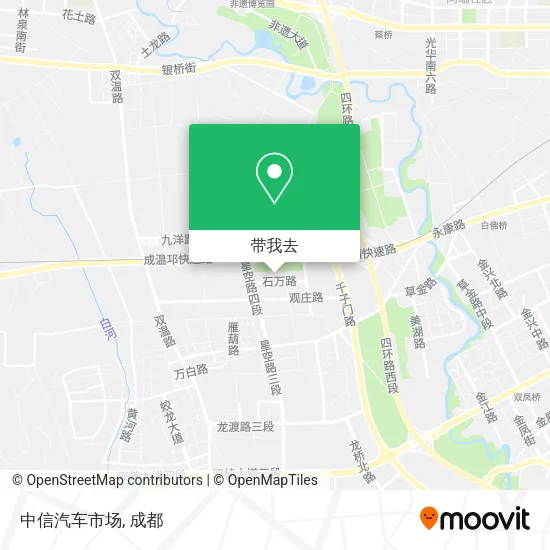 中信汽车市场地图