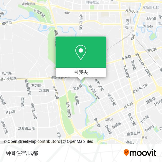 钟哥住宿地图