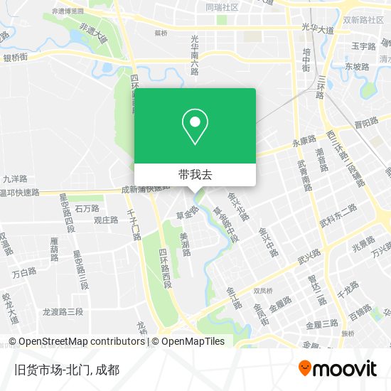 旧货市场-北门地图