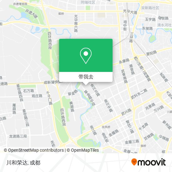 川和荣达地图