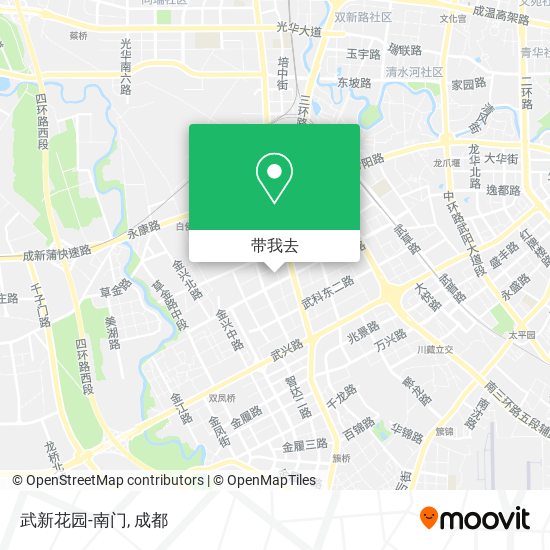 武新花园-南门地图