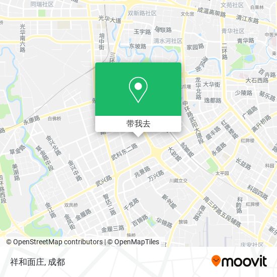 祥和面庄地图