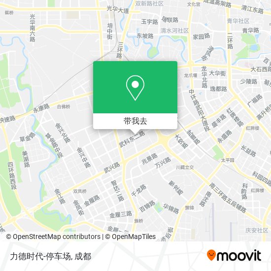 力德时代-停车场地图