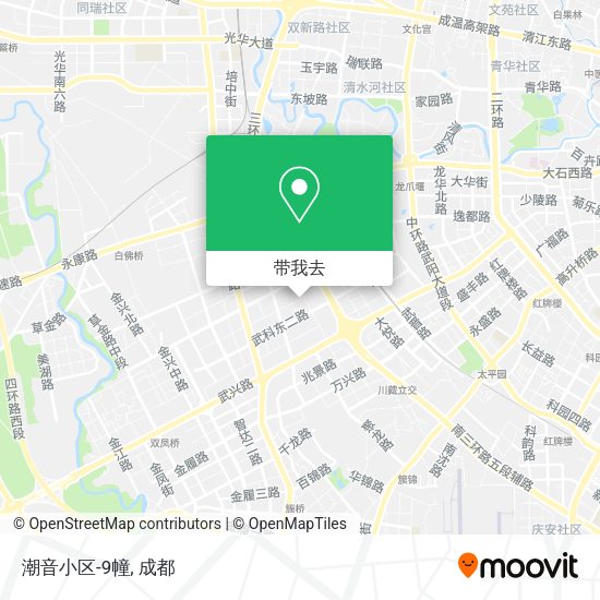 潮音小区-9幢地图
