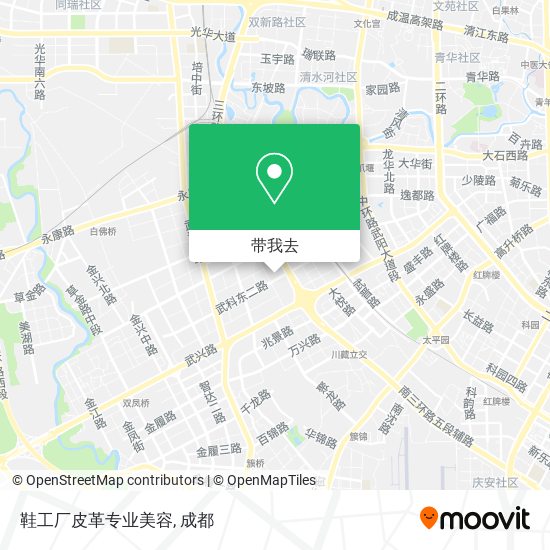鞋工厂皮革专业美容地图