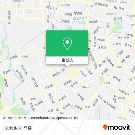 景菱诊所地图