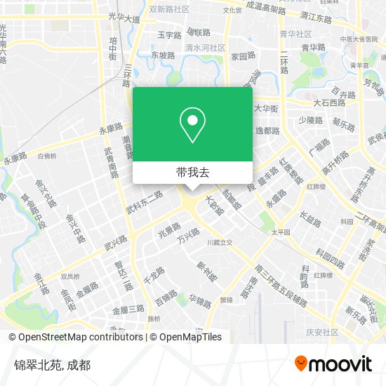 锦翠北苑地图