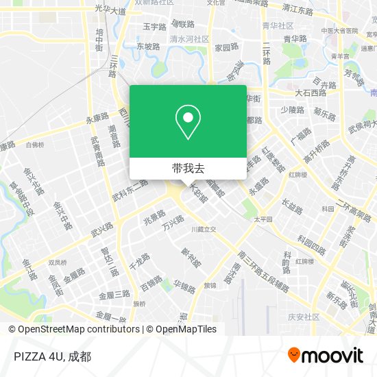 PIZZA 4U地图