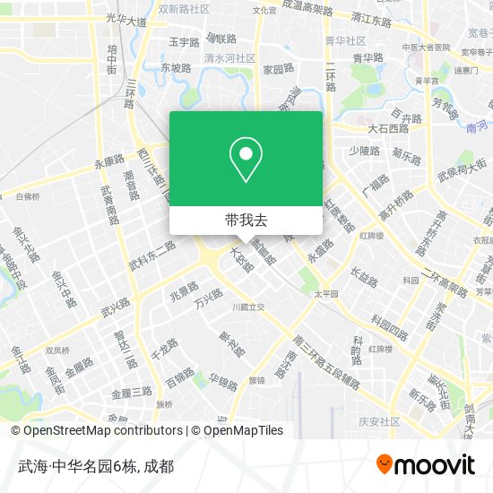 武海·中华名园6栋地图